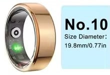 SMART RING PRO - Anel de Monitoramento Fitness e de Saúde
