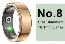 SMART RING PRO - Anel de Monitoramento Fitness e de Saúde
