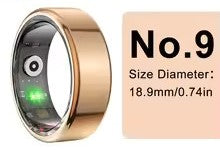 SMART RING PRO - Anel de Monitoramento Fitness e de Saúde